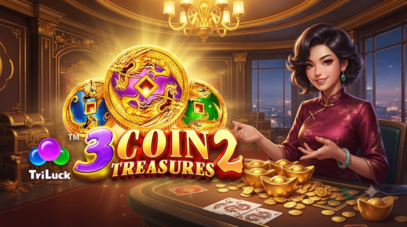 Tema Harta Karun – 3 Coin Treasures 2: Slot Online JILI Games