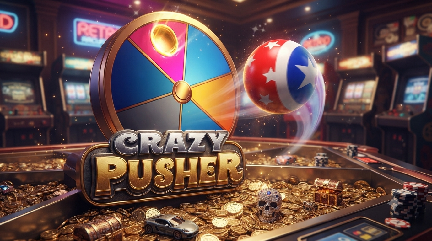 Bermain Menjatuhkan Bola – Crazy Pusher Slot Online JILI Games