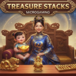 Bertema Harta Karun: Treasure Stacks Slot Online di Microgaming
