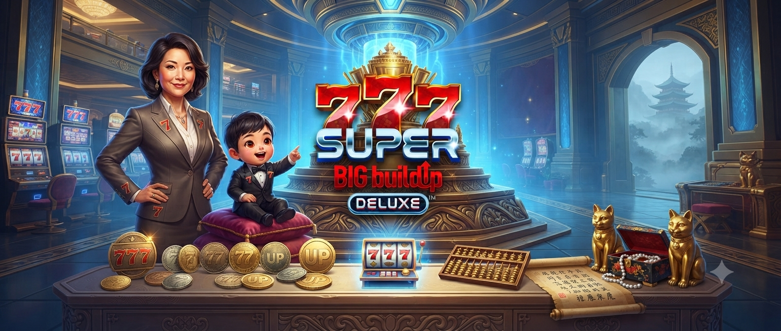 777 Super BIG BuildUp Deluxe: Slot Online di Microgaming