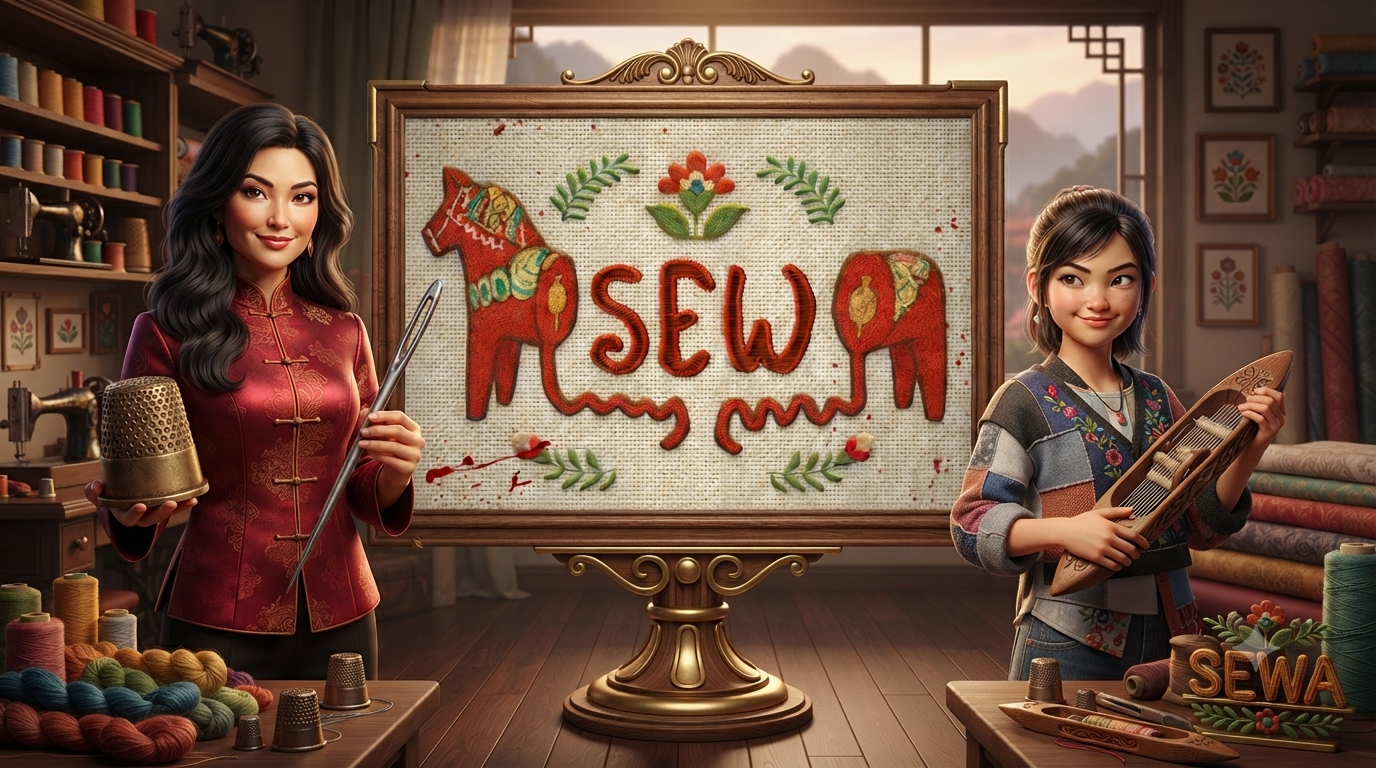 Tema Jahitan Misterius – Sew Slot Online di Microgaming