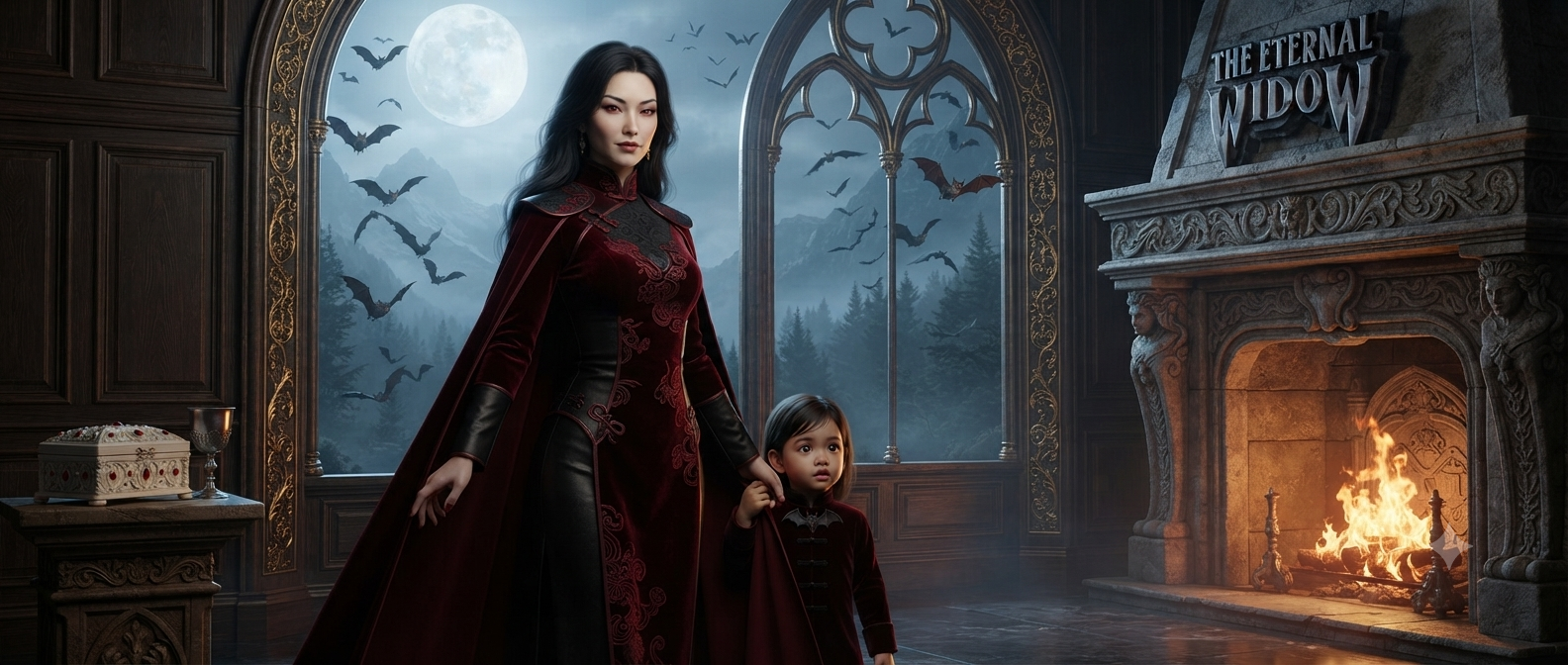 Vampir Misterius – The Eternal Widow Slot Online di Microgaming