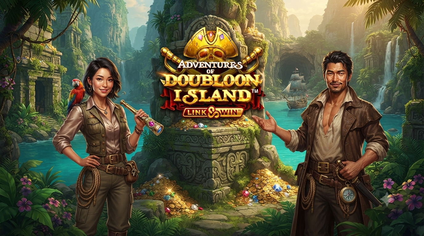 Adventures Of Doubloon Island Link&Win Slot Online Microgaming