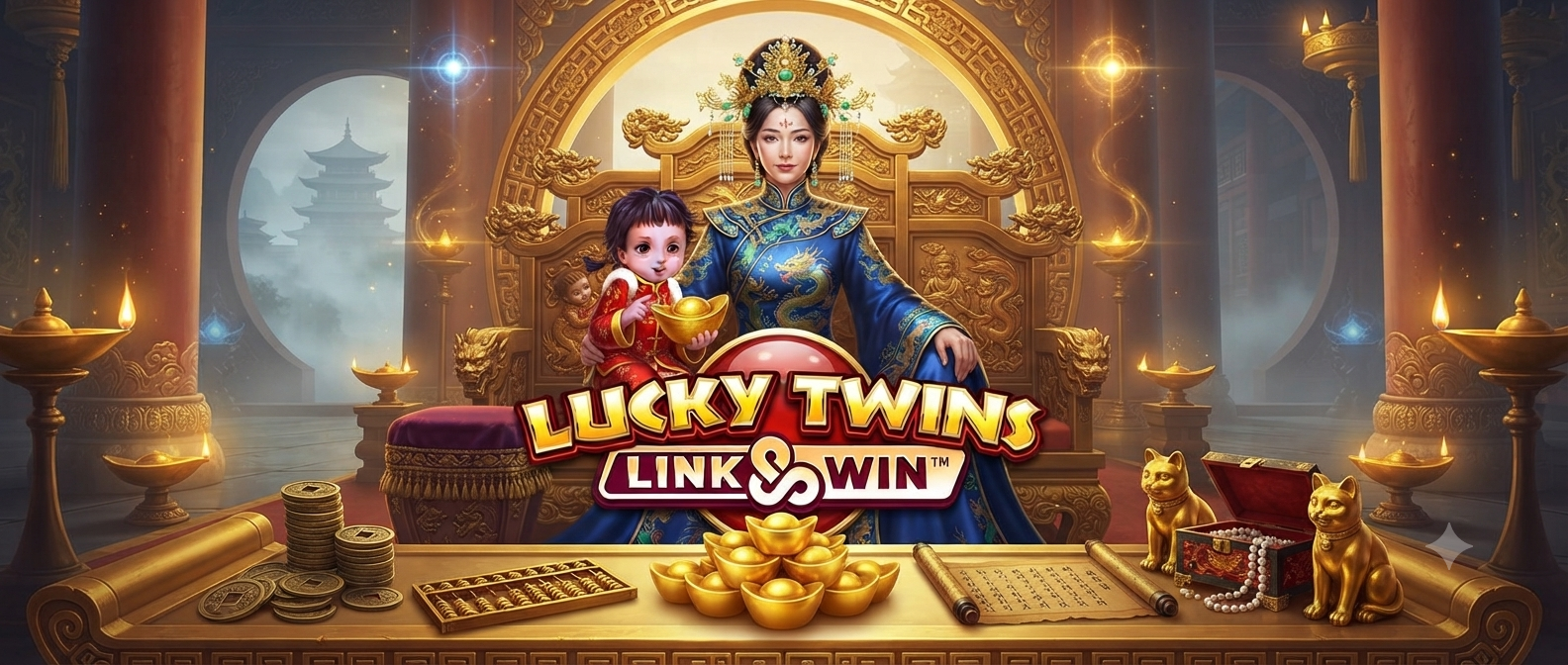 Lucky Twins Link & Win – Slot Online di Microgaming