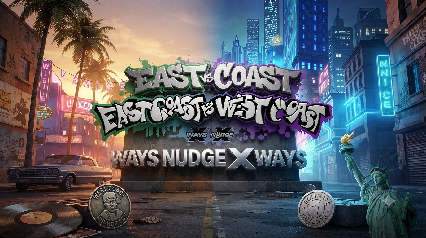 Tema Hip-Hop – East Coast Vs West Coast: Slot Online Nolimit City