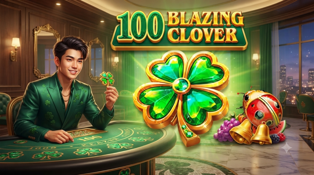 Semanggi Keberuntungan – 100 Blazing Clover: Slot JILI Games