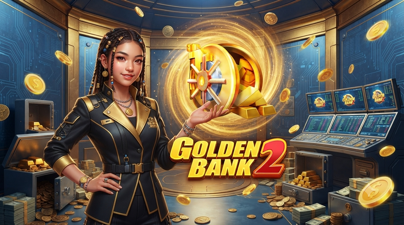 Tema Brankas Emas – Golden Bank 2: Slot Online JILI Games