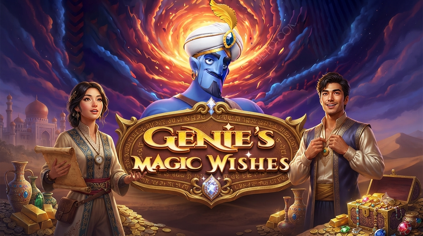 Kabulkan Impian – Genie’s Magic Wishes Slot dari Microgaming