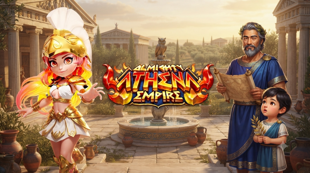 Mitologi Yunani: Almighty Athena Empire Slot Online Microgaming