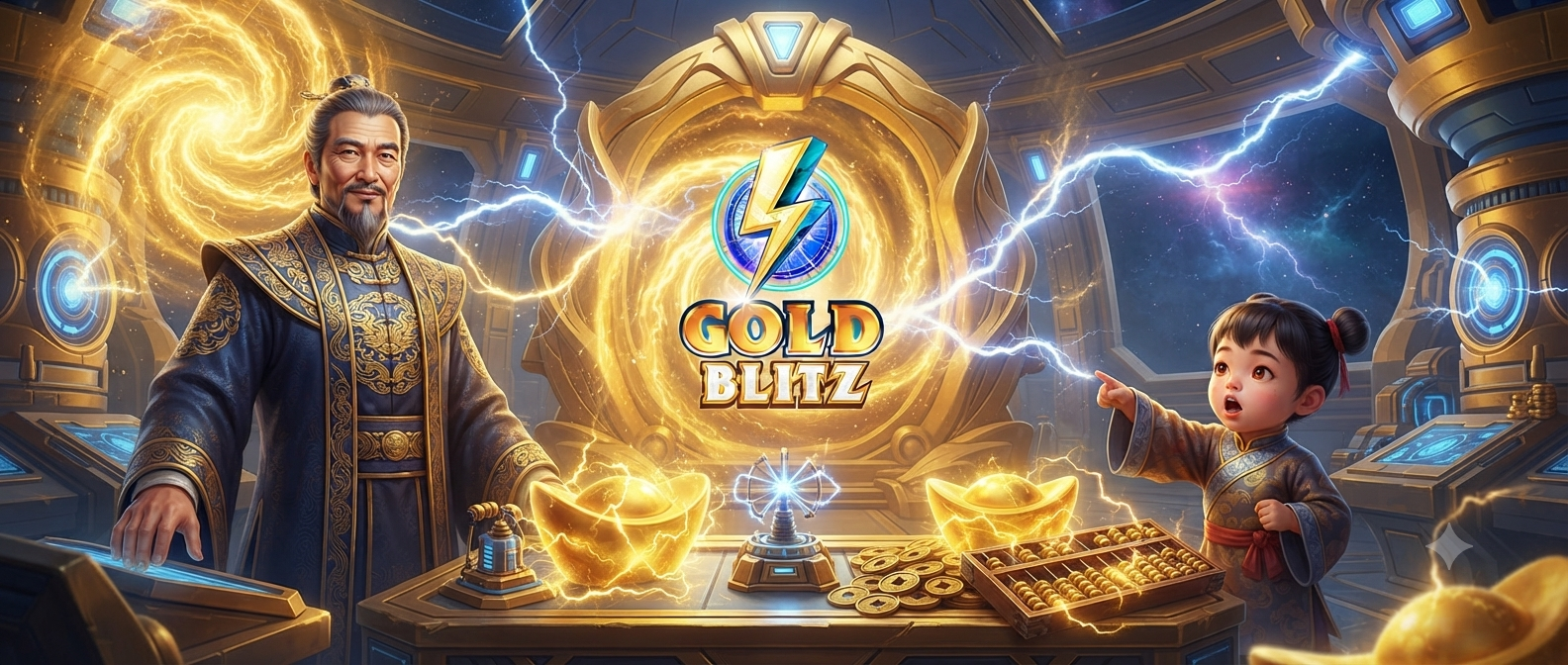 Bertema Emas – Gold Blitz Slot Online di Microgaming