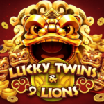 Lucky Twins & 9 Lions: Kekuatan Singa di Slot Online Microgaming
