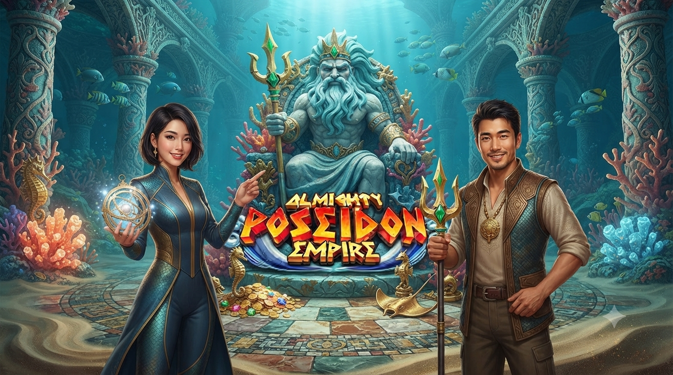 Almighty Poseidon Empire: Dewa Kuasai Lautan di Microgaming