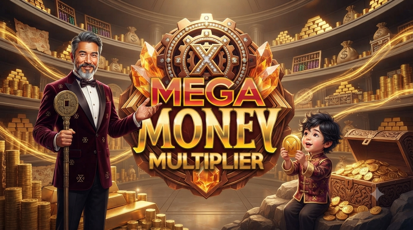 Tema Klasik – Mega Money Multiplier Slot Online di Microgaming