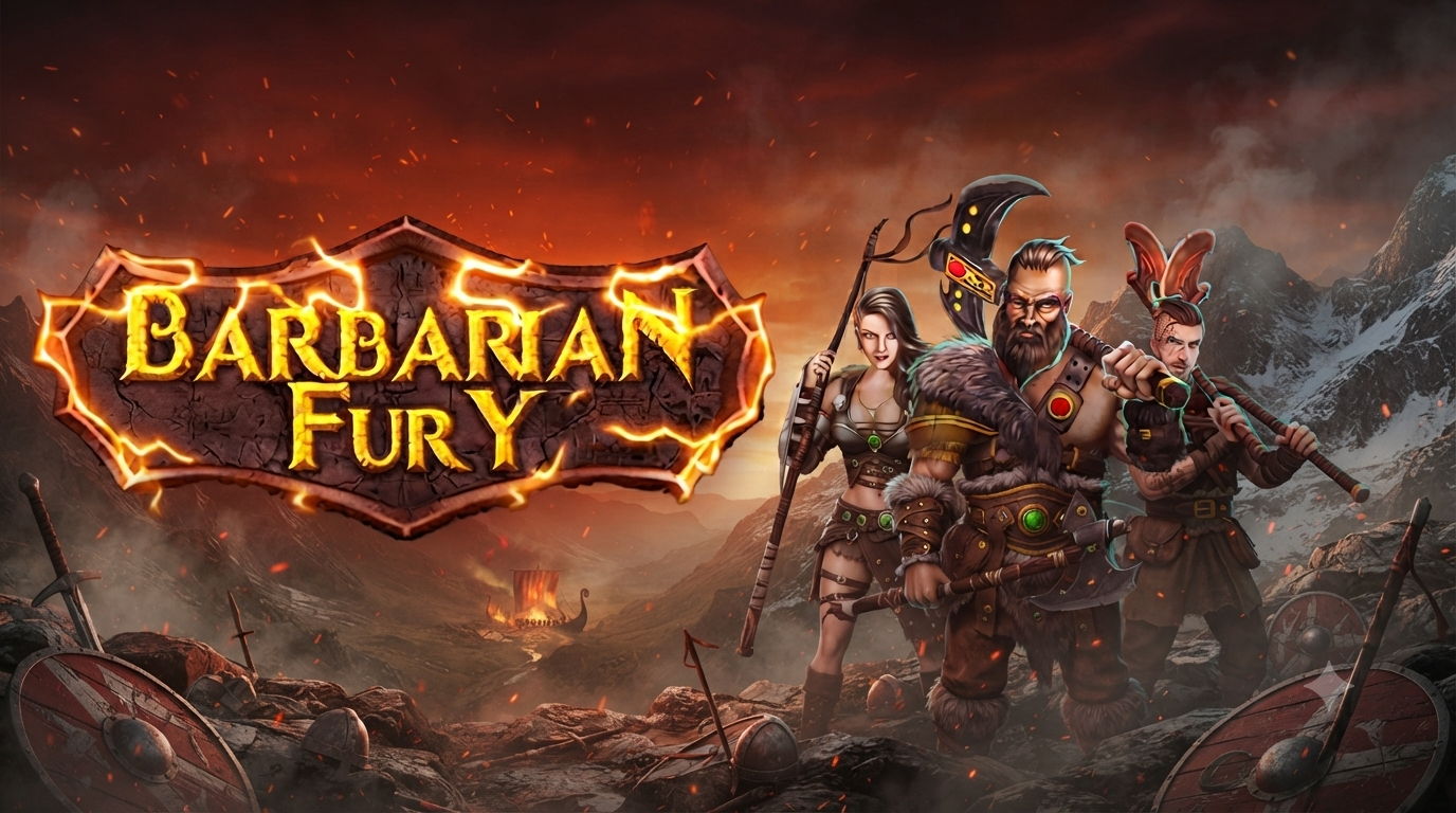 Tema Prajurit Tangguh – Barbarian Fury: Slot Online Nolimit City