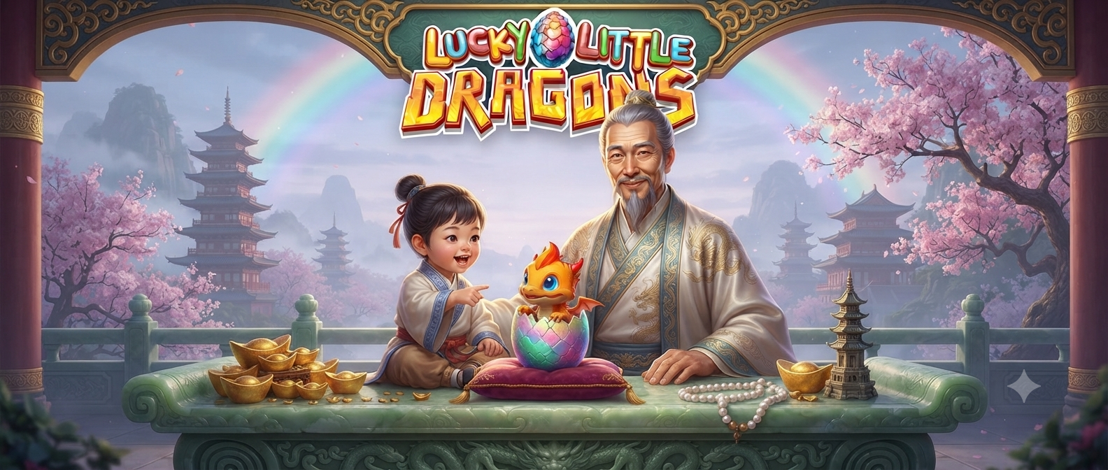 Naga Keberuntungan: Lucky Little Dragons Slot di Microgaming