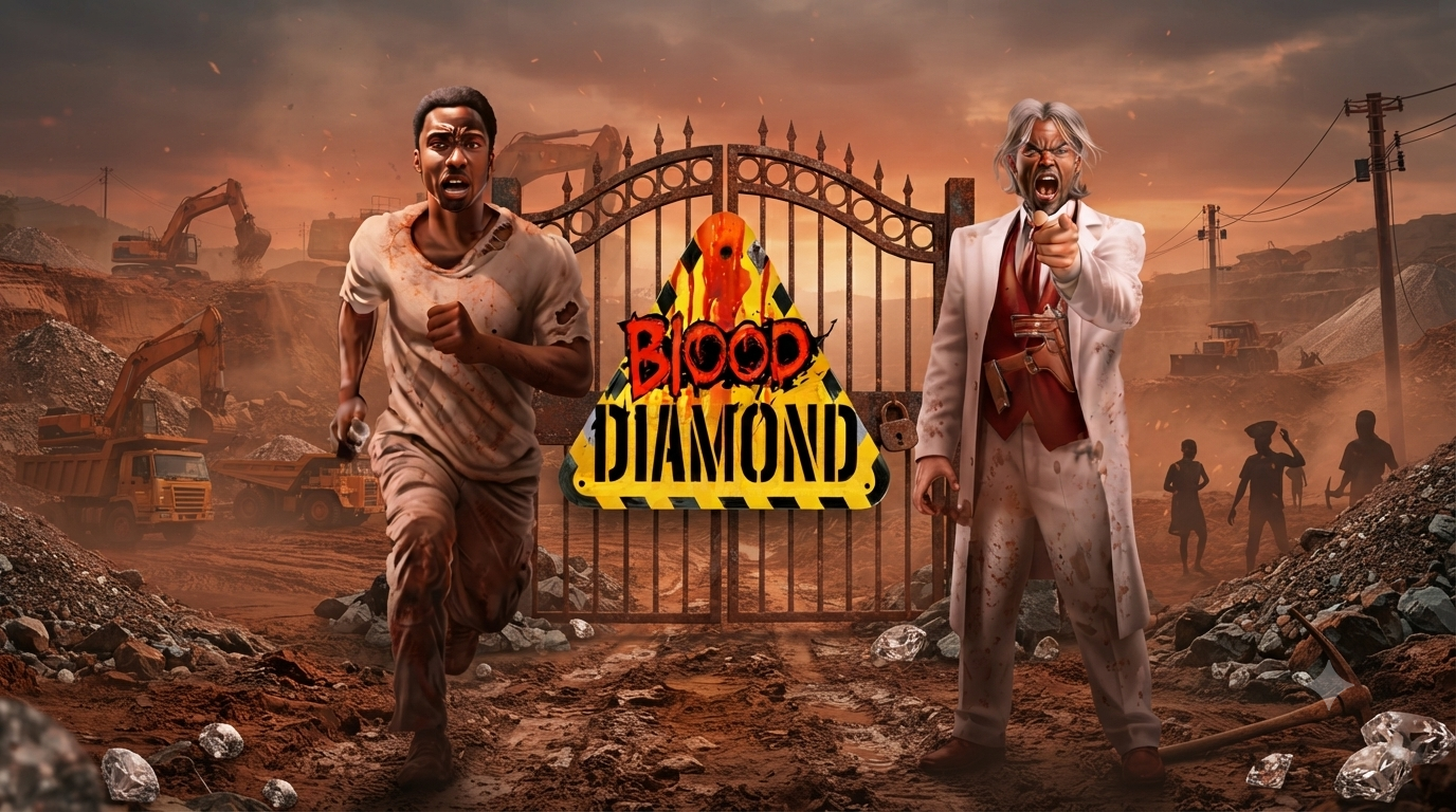 Tema Tambang Berlian – Blood Diamond: Slot Online Nolimit City