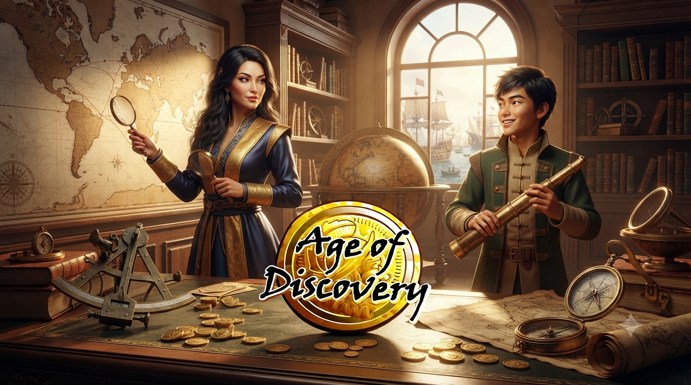 Cari Harta Karun – Age Of Discovery Slot Online di Microgaming
