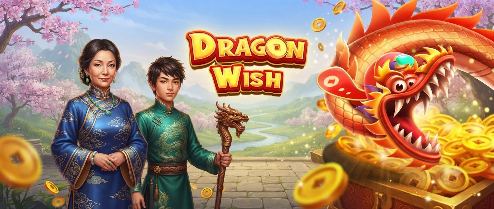 Tema Naga Emas – Dragon Wish Slot Online di Spadegaming