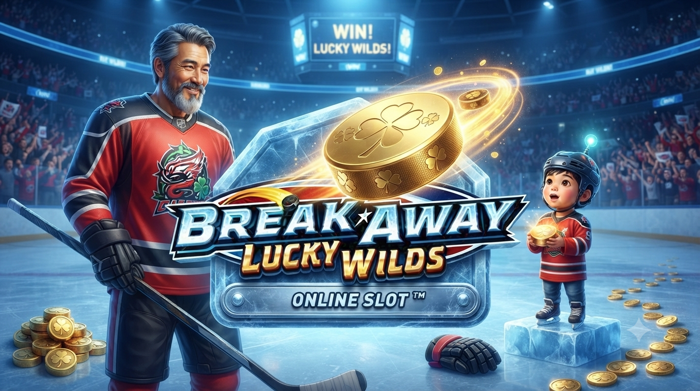 Tema Hoki – Break Away Lucky Wilds Slot Online di Microgaming