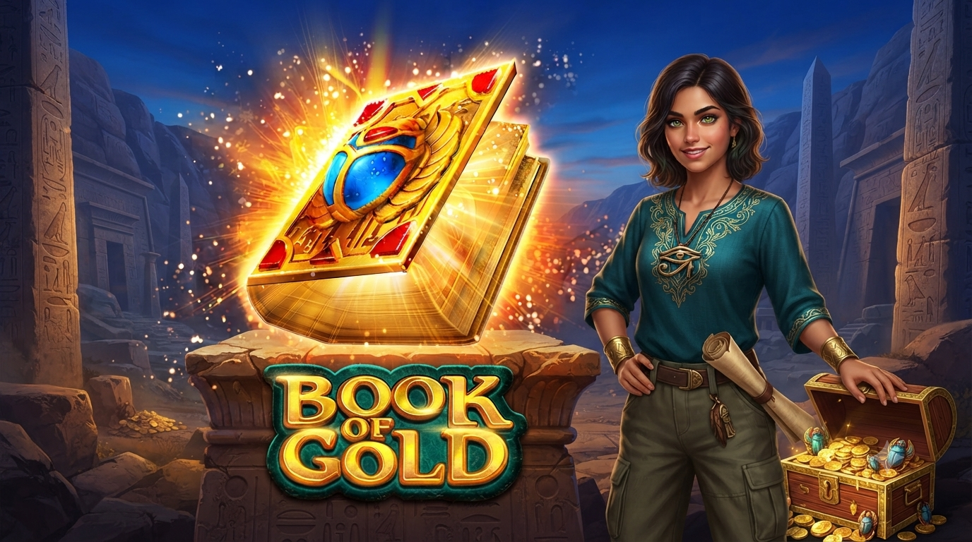 Kitab Emas Legendaris – Book Of Gold Slot Online JILI Games