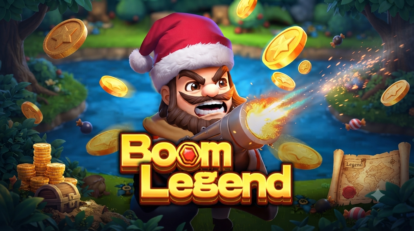 Tema Arcade Memancing – Boom Legend: Slot Online JILI Games