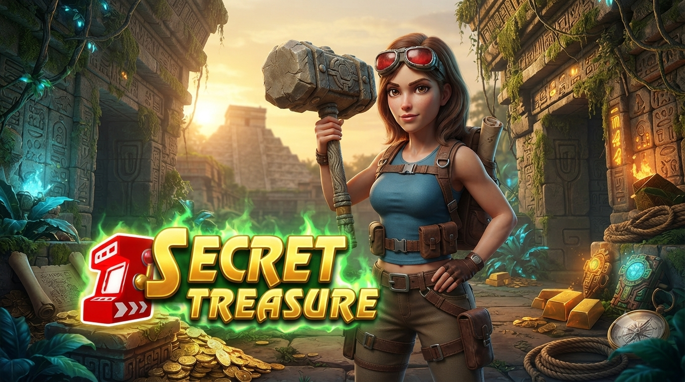 Konsep Petualangan – Secret Treasure Slot Online JILI Games