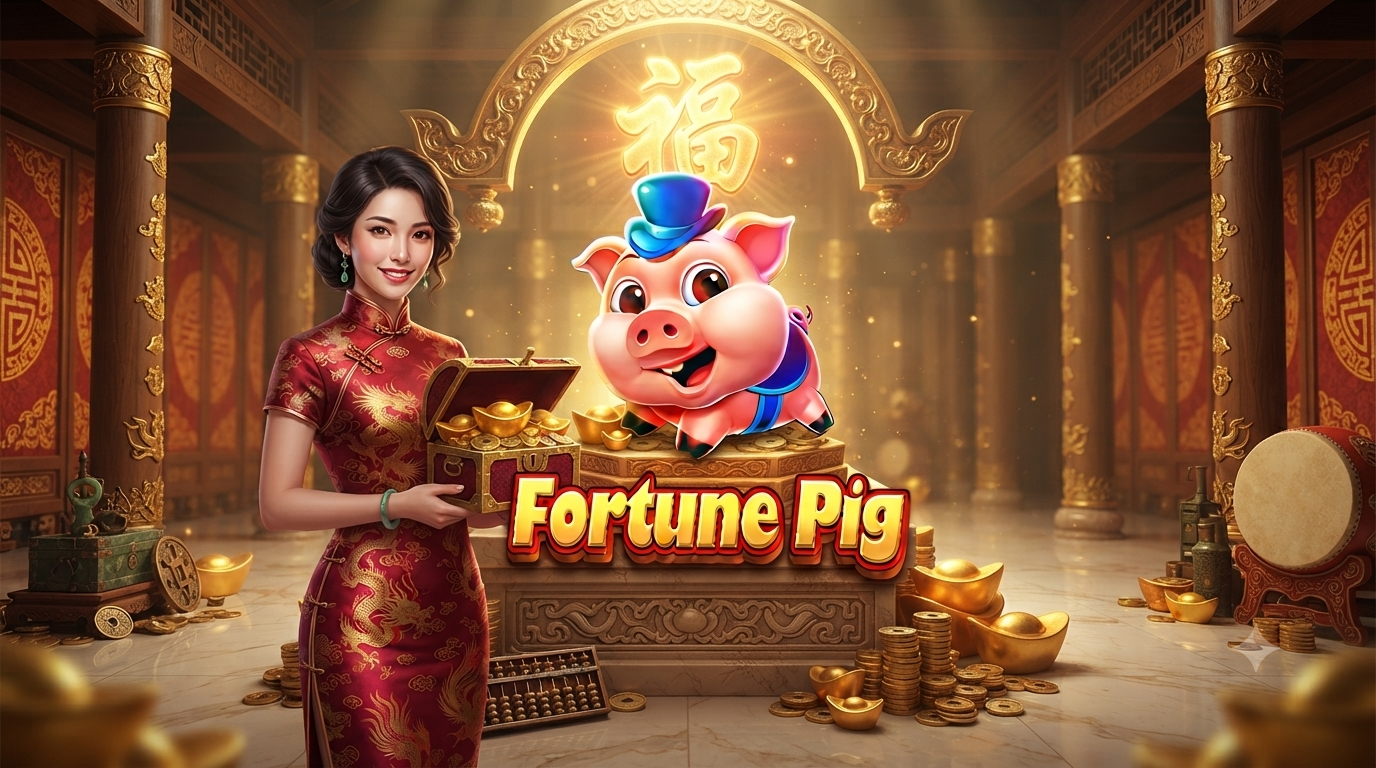 Tema Babi Keberuntungan – Fortune Pig Slot Online JILI Games