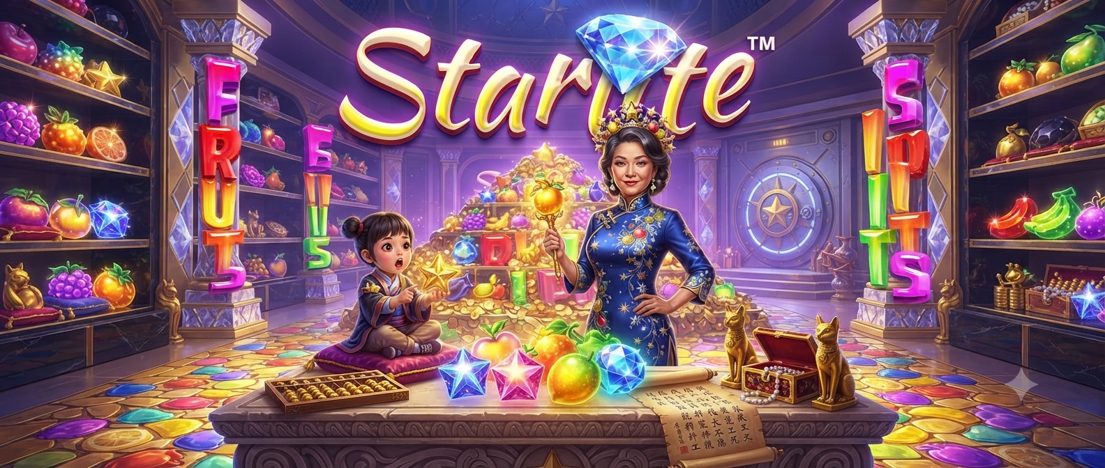 Bertema Buah Klasik – Starlite Fruits: Slot Online di Microgaming