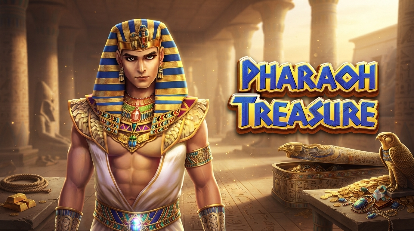 Tema Mesir Kuno – Pharaoh Treasure Slot Online JILI Games