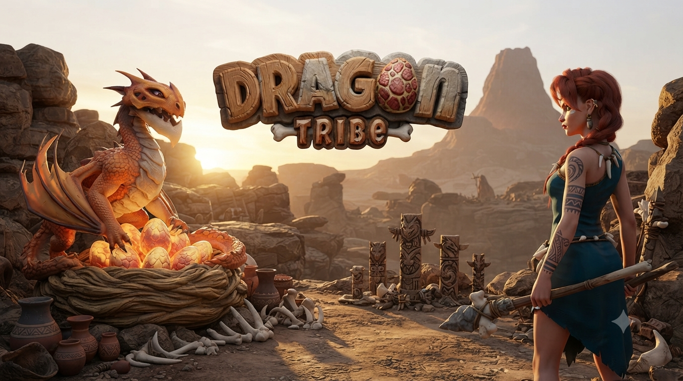 Tema Fantasi Penuh Naga – Dragon Tribe: Slot Online Nolimit City