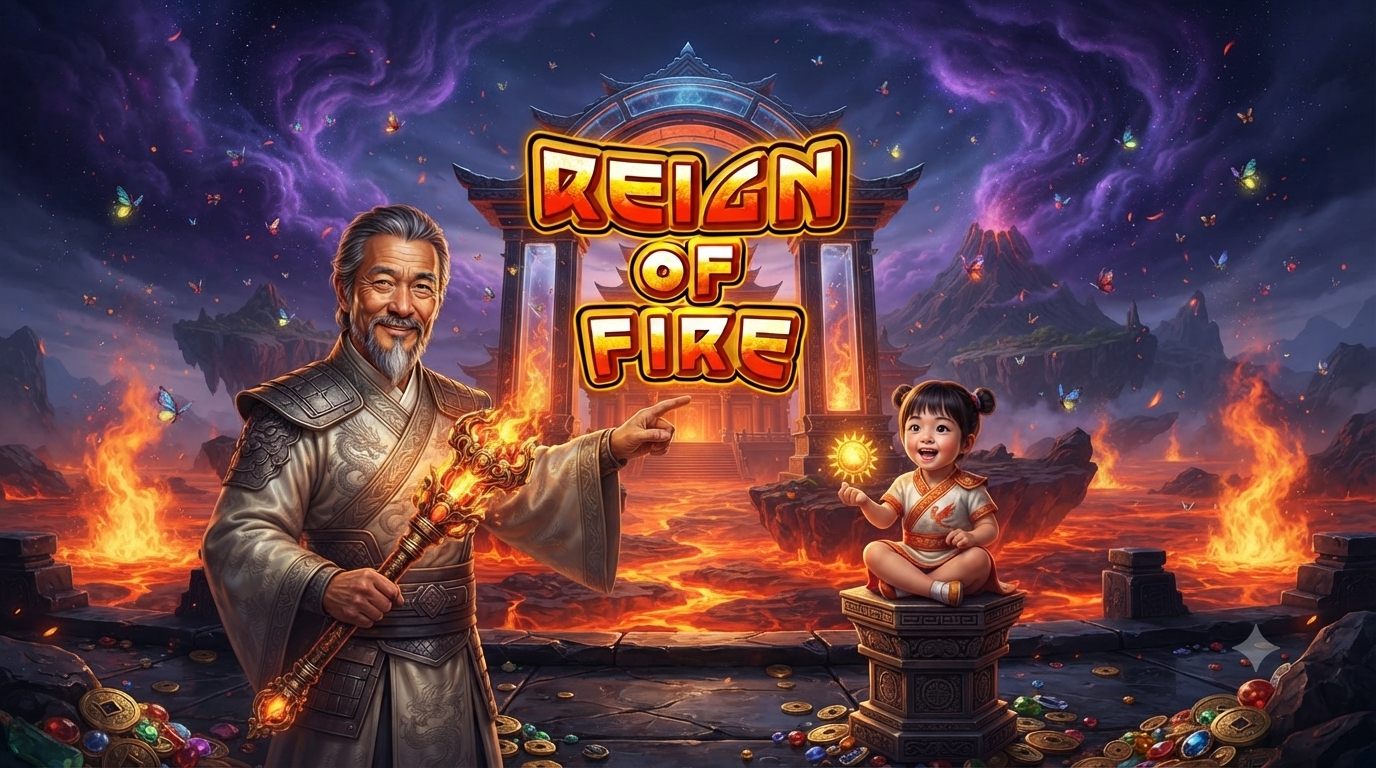 Kuasai Kekuatan Naga: Slot Online Reign of Fire di Microgaming