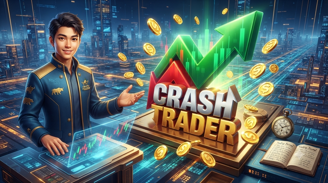 Tema Dunia Investasi – Crash Trader: Slot Online JILI Games
