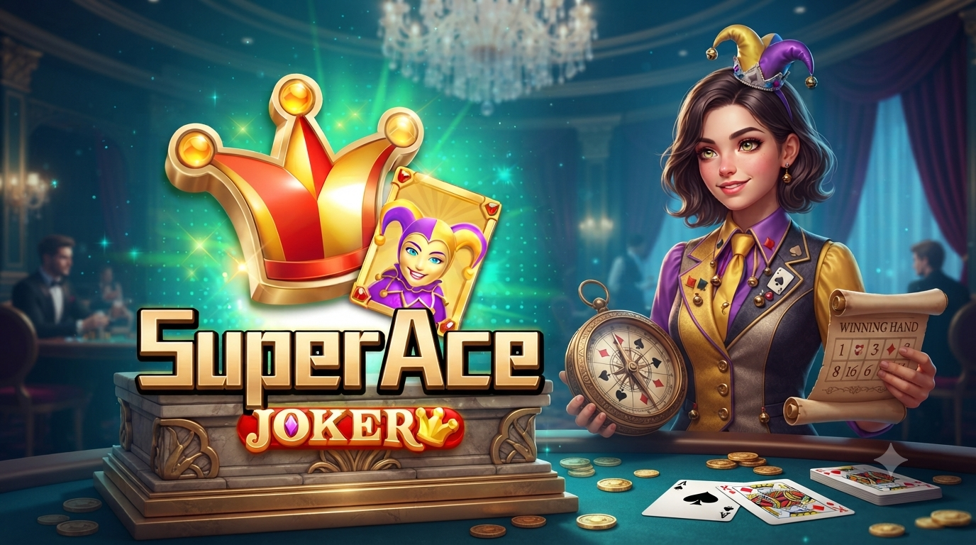 Tema kartu dan Joker – Super Ace Joker Slot Online JILI Games