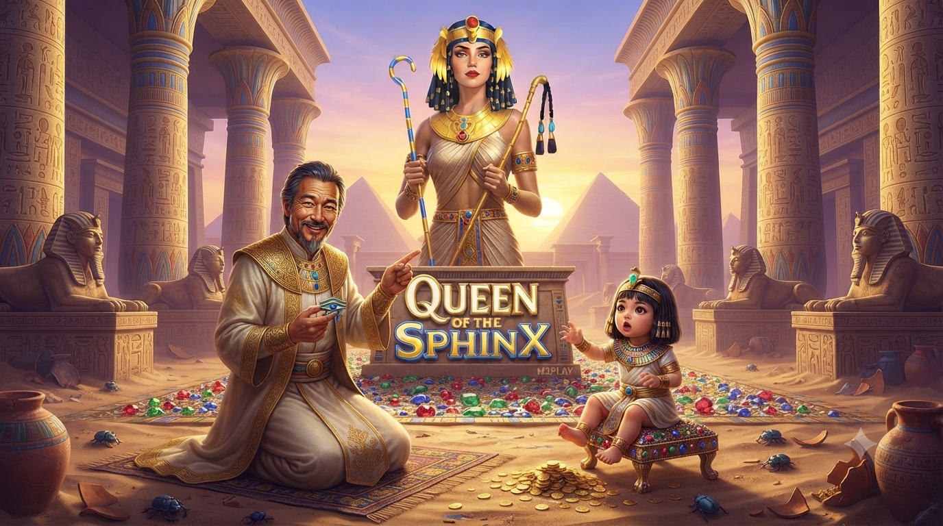 Ratu Gurun Pasir: Slot Queen of the Sphinx di Microgaming