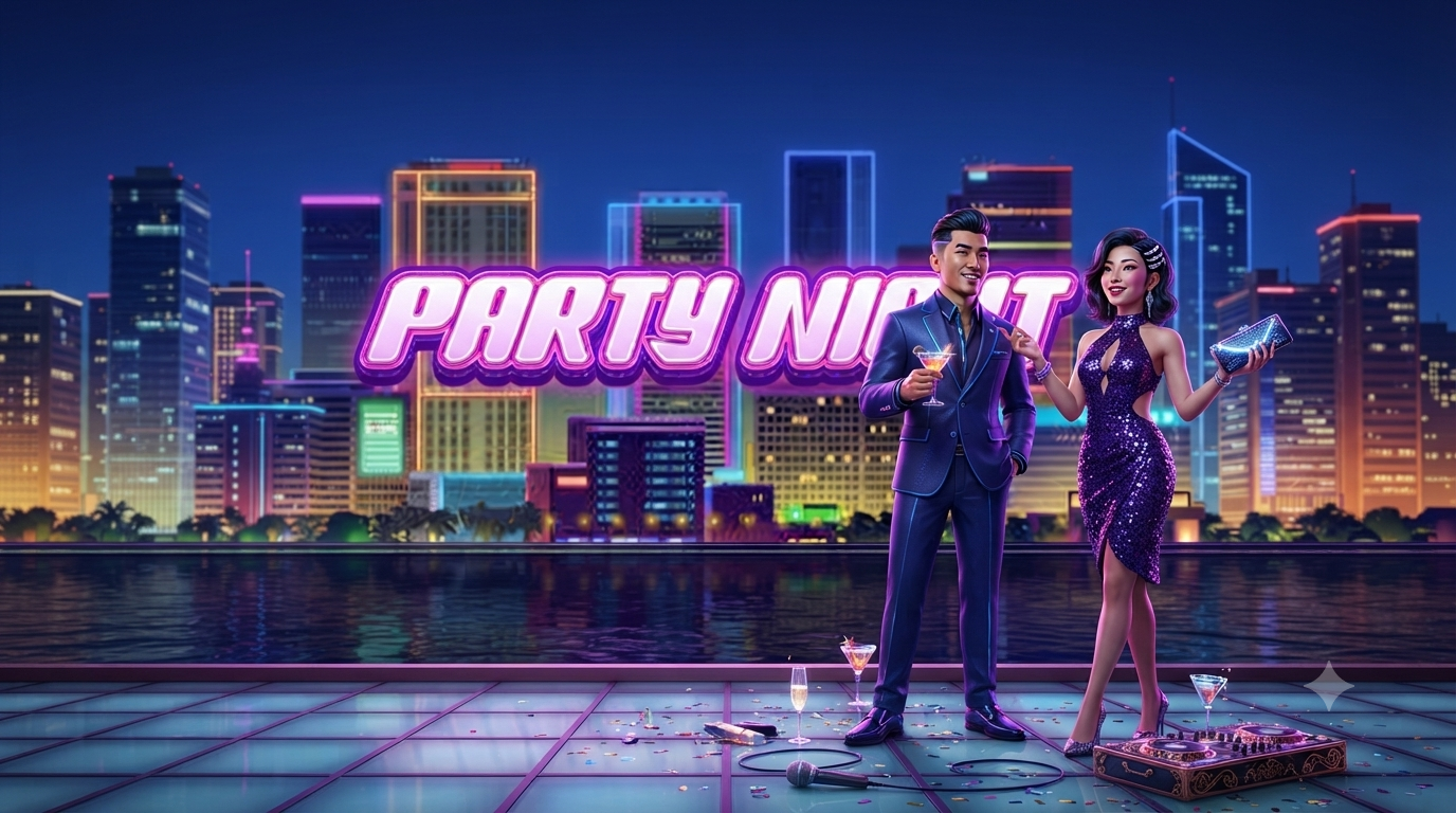 Tema Pesta Malam – Party Night Slot Online JILI Games