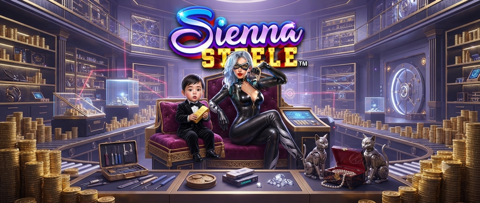 Perampokan Bank: Sienna Steele – Slot Online di Microgaming