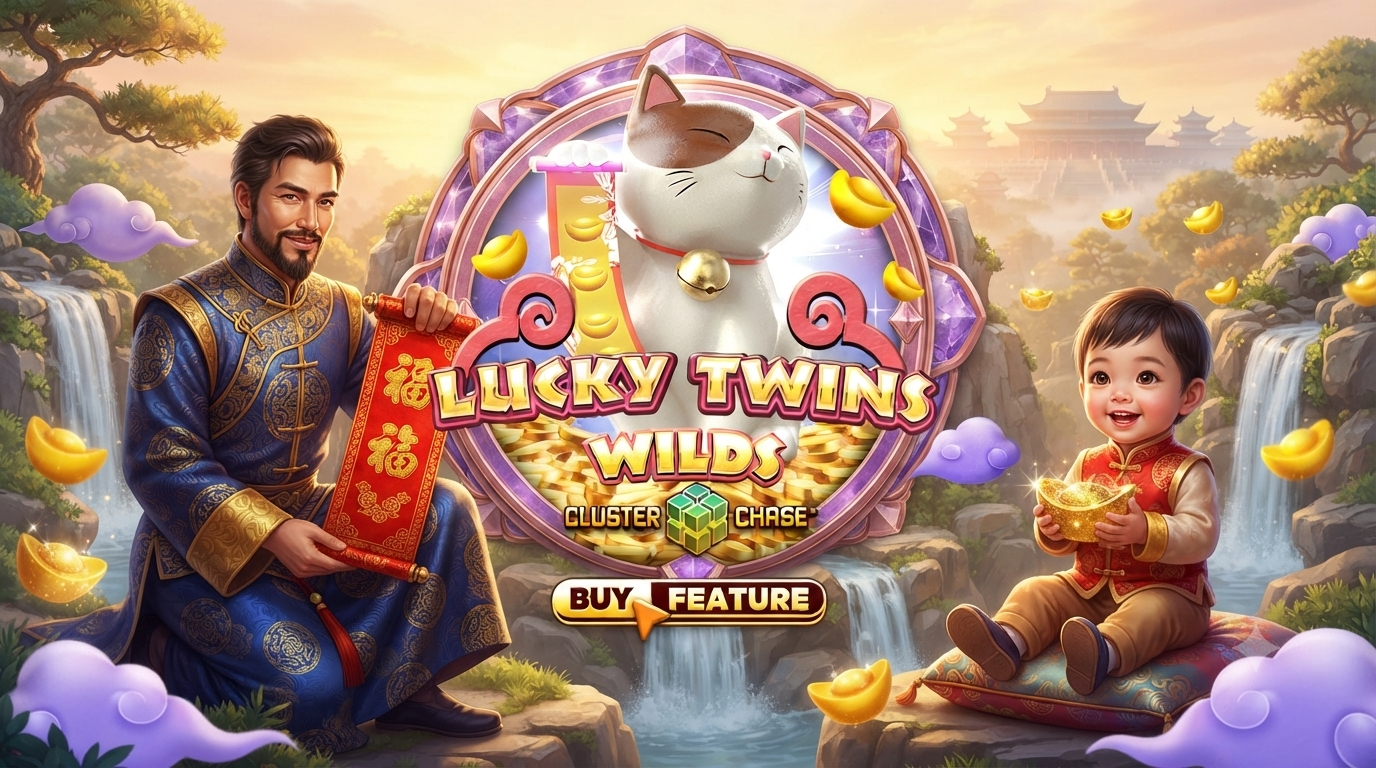 Lucky Twins Wild Power Cluster: Keberuntungan Asia Microgaming