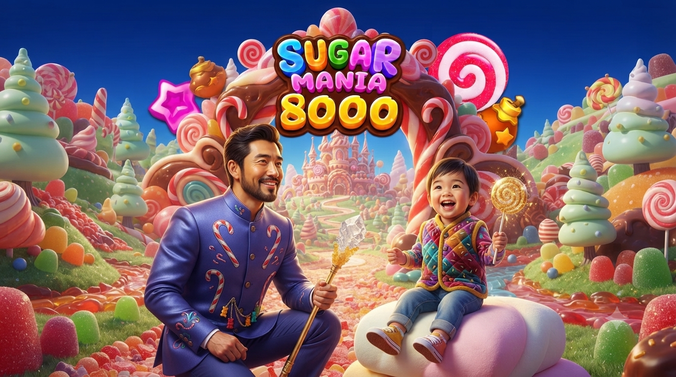 Sugar Mania 8000: Bertema Permen dengan Microgaming