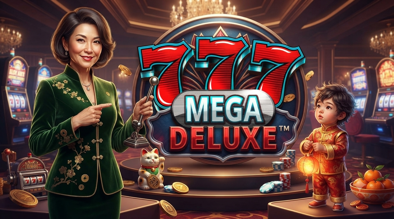 Klasik dengan Retro – 777 Mega Deluxe  Slot Online di Microgaming