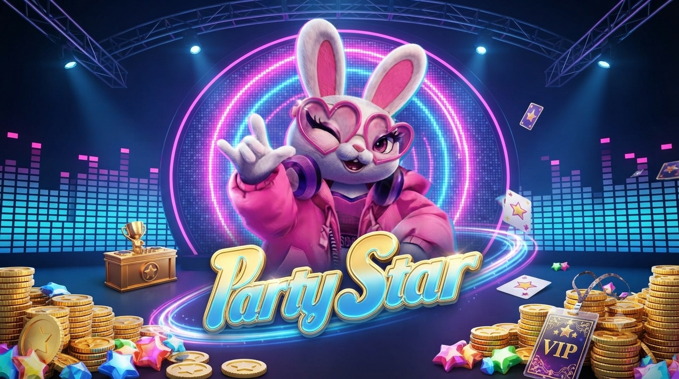 Tema Pesta Musik – Party Star: Slot Online JILI Games