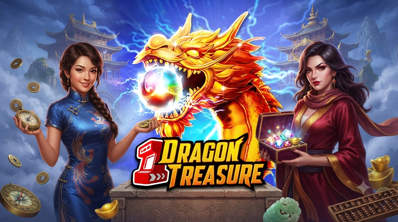 Tema Arcade Naga – Dragon Treasure Slot Online JILI Games