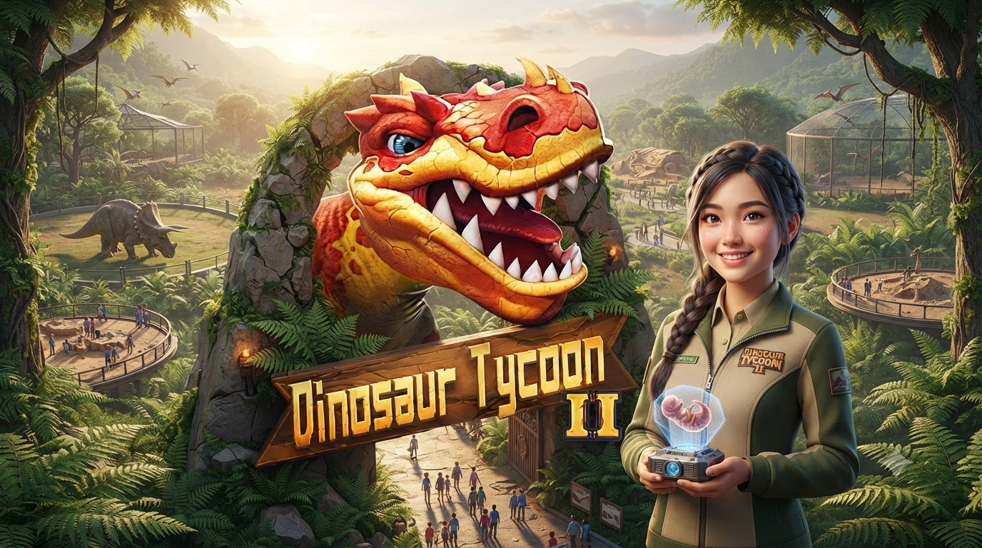 Tema Berburu Naga – Dinosaur Tycoon II: Slot Online JILI Games