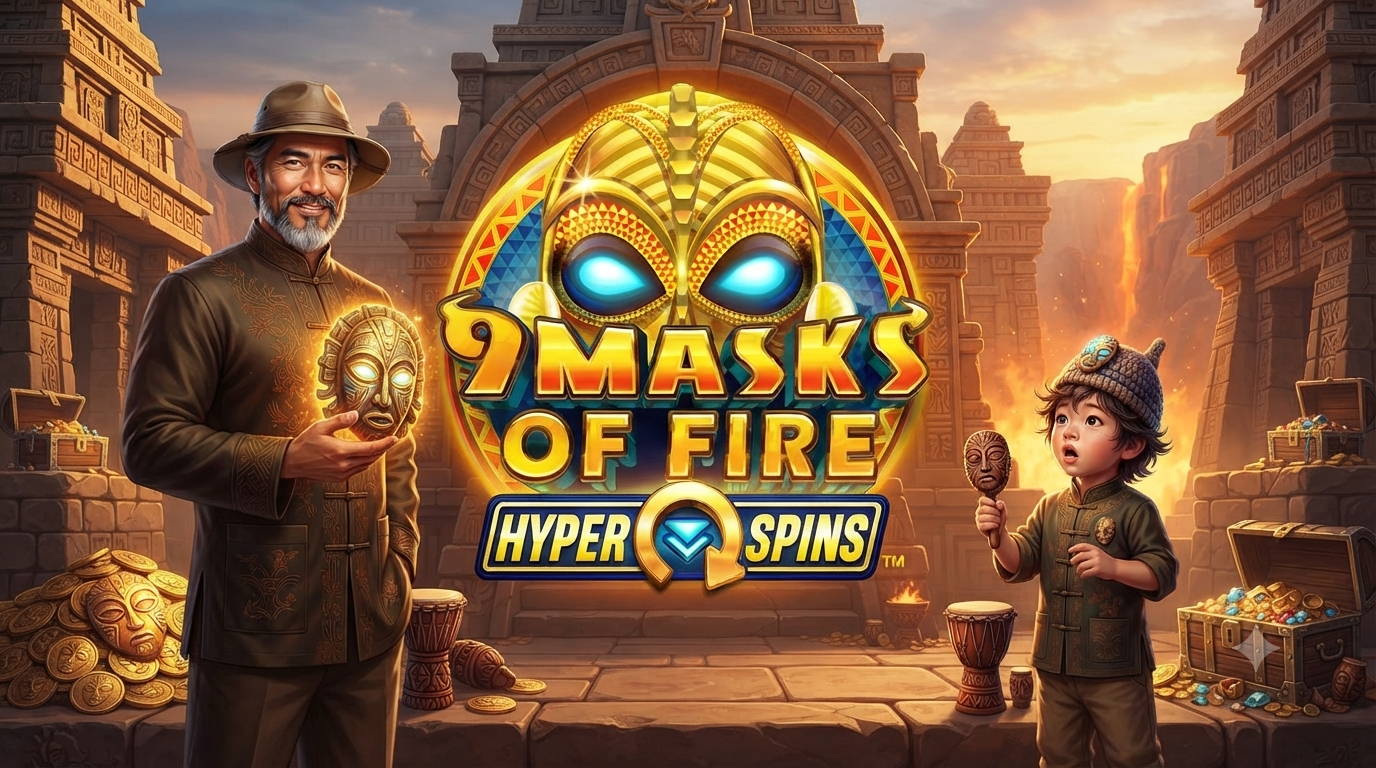 9 Masks Of Fire HyperSpins Slot Online di Microgaming