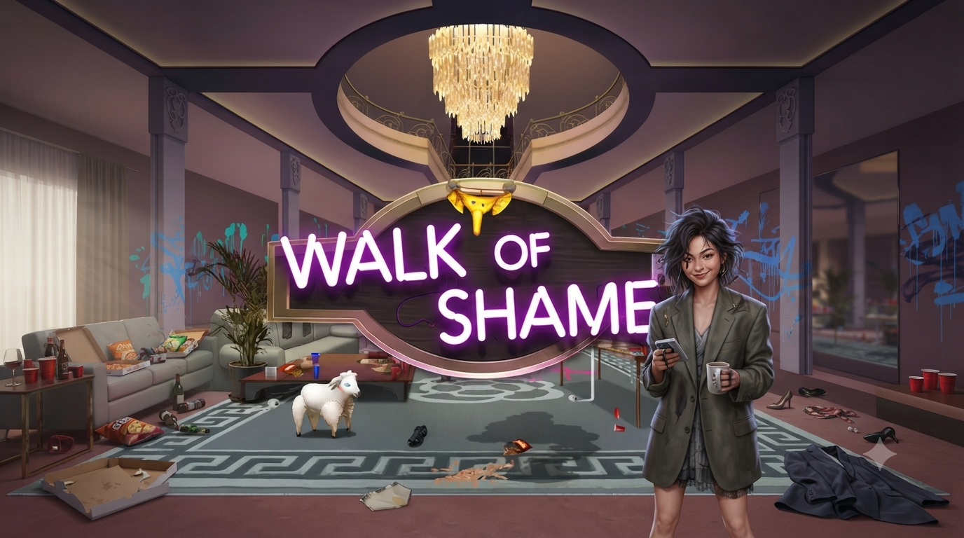 Bertema Pesta – Walk Of Shame: Slot Online Nolimit City