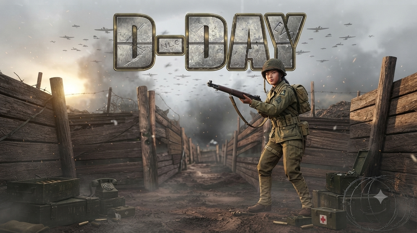 Tema Perang Dunia II – D-Day: Slot Online Nolimit City
