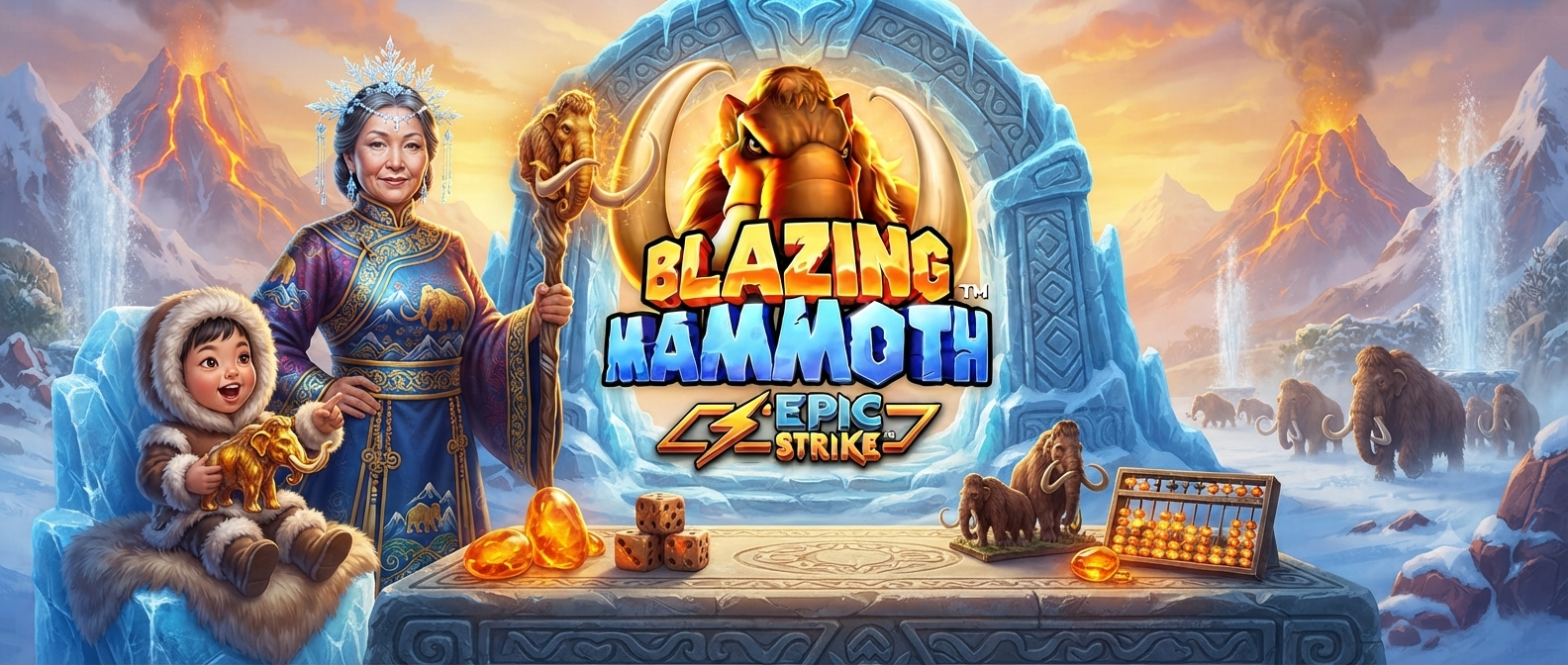 Mamut di Zaman Es: Slot Online Blazing Mammoth di Microgaming