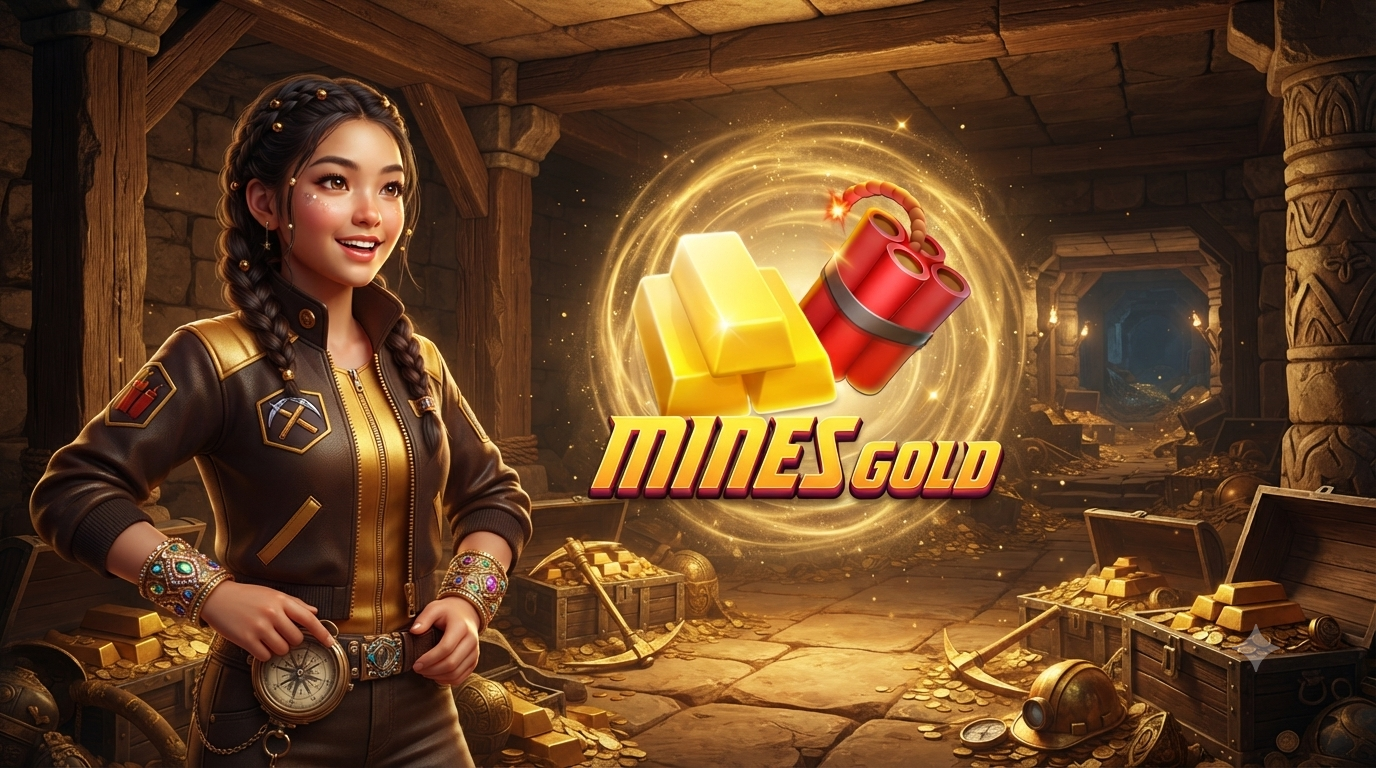Tema Tambang Emas – Mines Gold: Slot Online JILI Games
