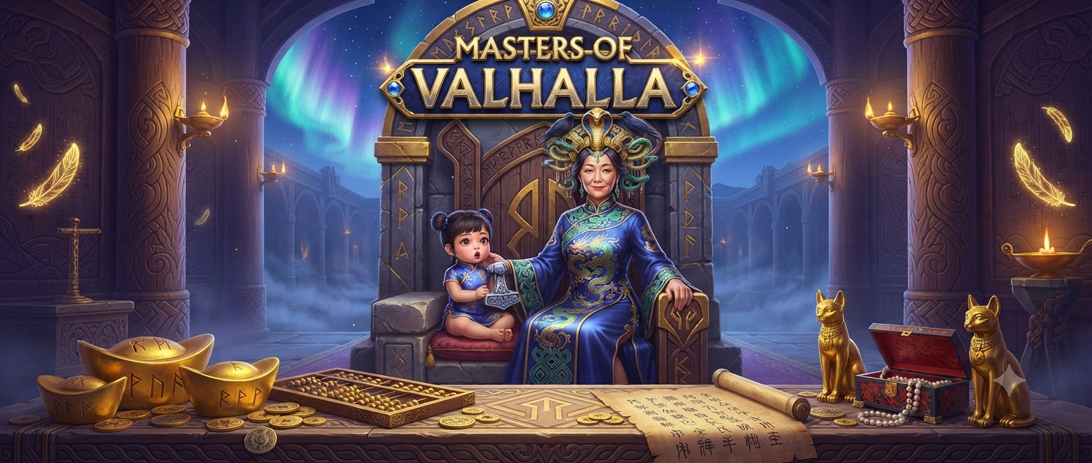 Dewa Nordik – Slot Online Masters of Valhalla di Microgaming