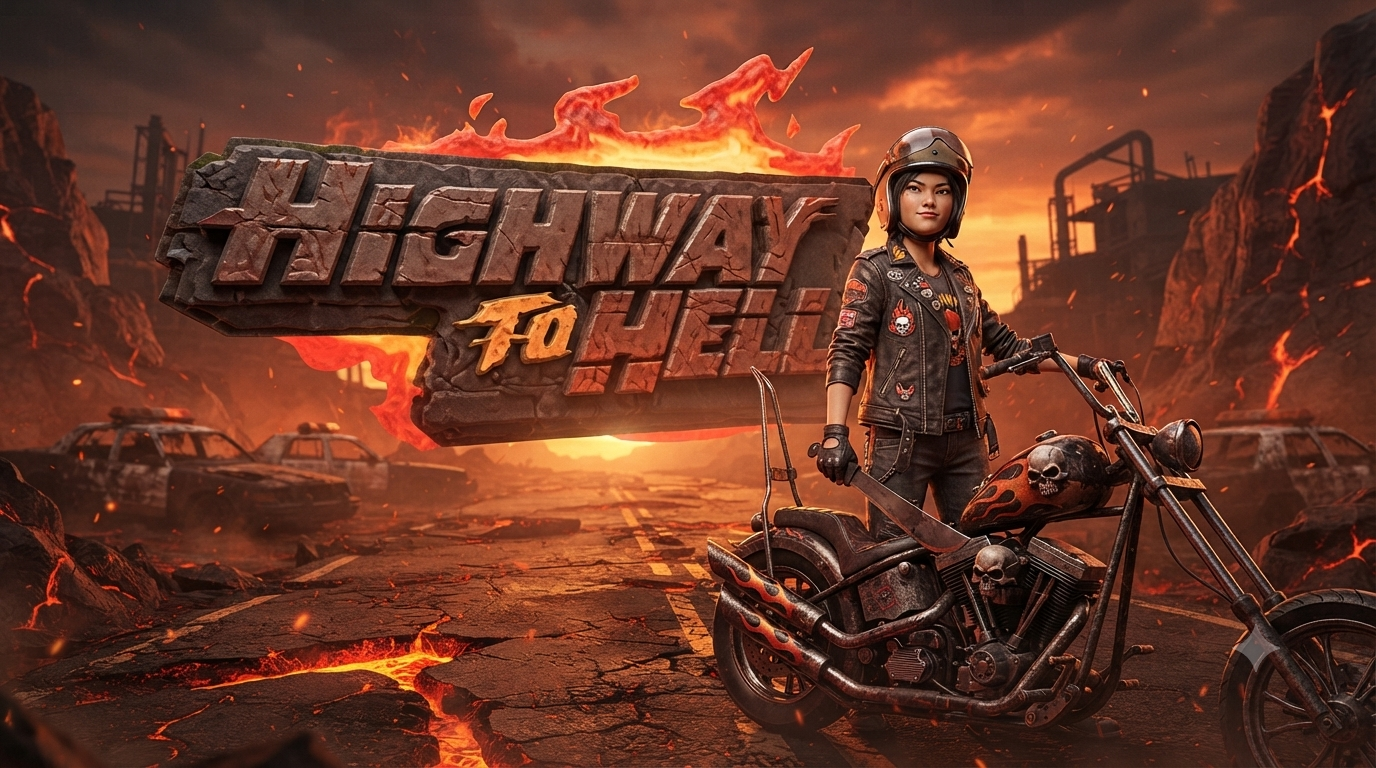 Tema Geng Motor – Highway To Hell: Slot Online Nolimit City