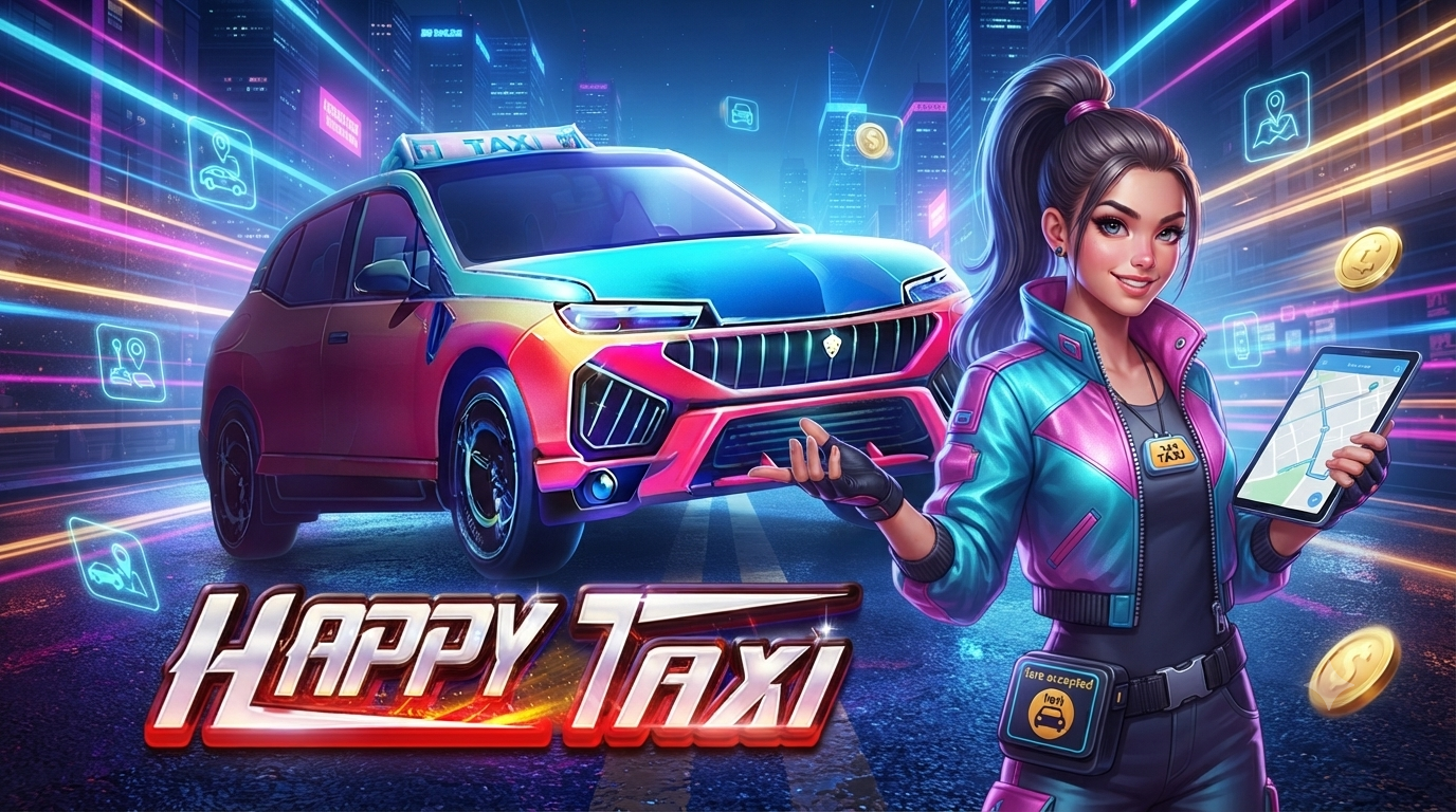 Tema Perjalanan Taksi – Happy Taxi Slot Online JILI Games